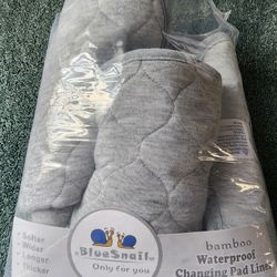Changing Pad Bamboo Waterproof Liners