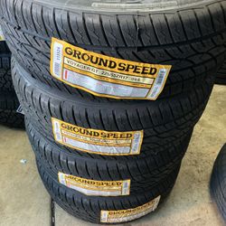 225 55 17 Groundspeed voyager GT 