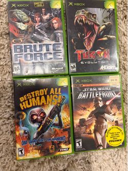 OG original Xbox games $40 for all 4
