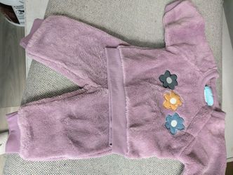 Girls purple cozy outfit 3m