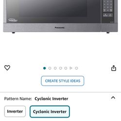 Panasonic Cyclonic Inverter Digital Microwave 