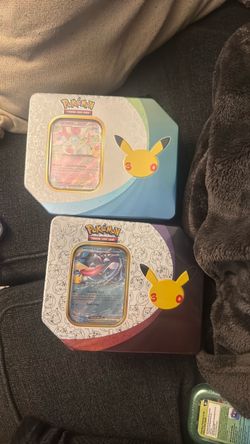 Pokemon 30th celebration tins