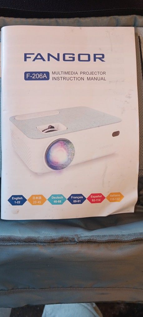 Fangor Projector (Phone Capabilitie)