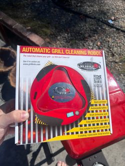 Automatic grill cleaner