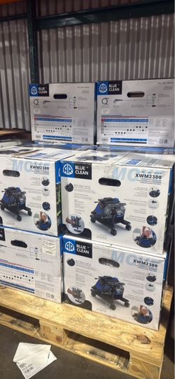 AR Blue Clean XWM2(contact info removed) PSI 1.3 GPM, 3-In-1 Electric Pressure Washer 100 used like new  130 new