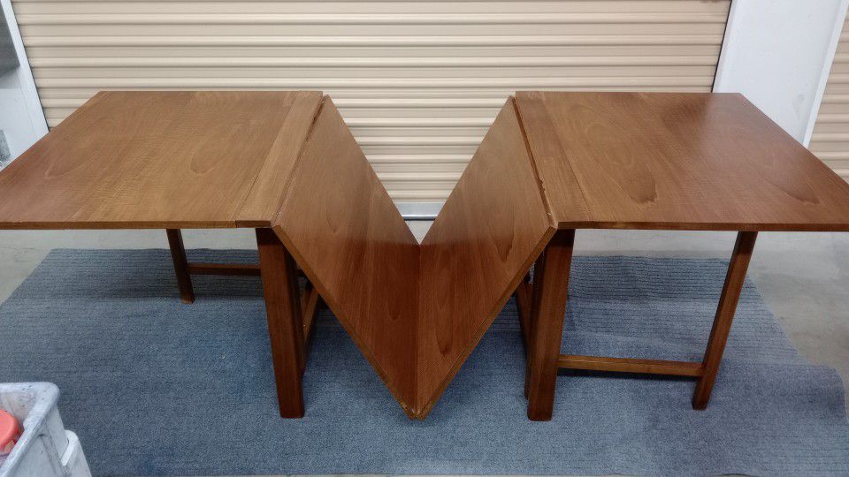1950 Bruno Mathesson Style Expandable Table 