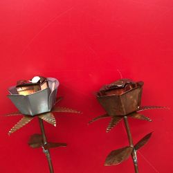 1 Copper Rose $55 Each.  Get these for Valentine’s Day