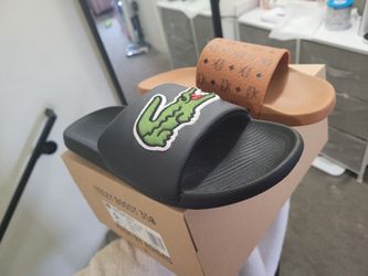 Boss, Lacoste, Vince, Versace Couture Slides