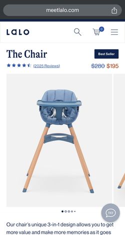 Lalo High Chair