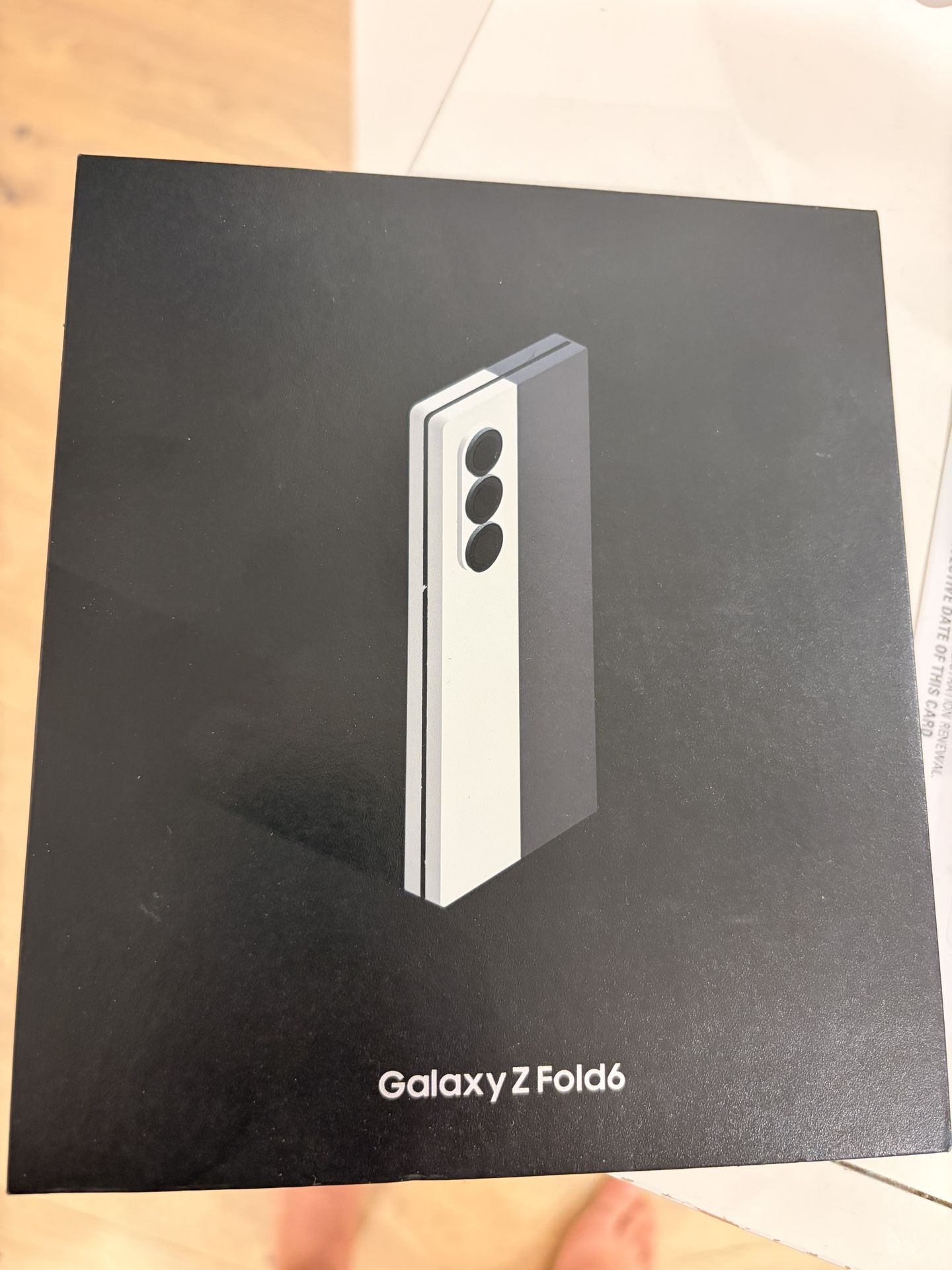 Samsung Galaxy Z Fold 6 - Black, 256gb