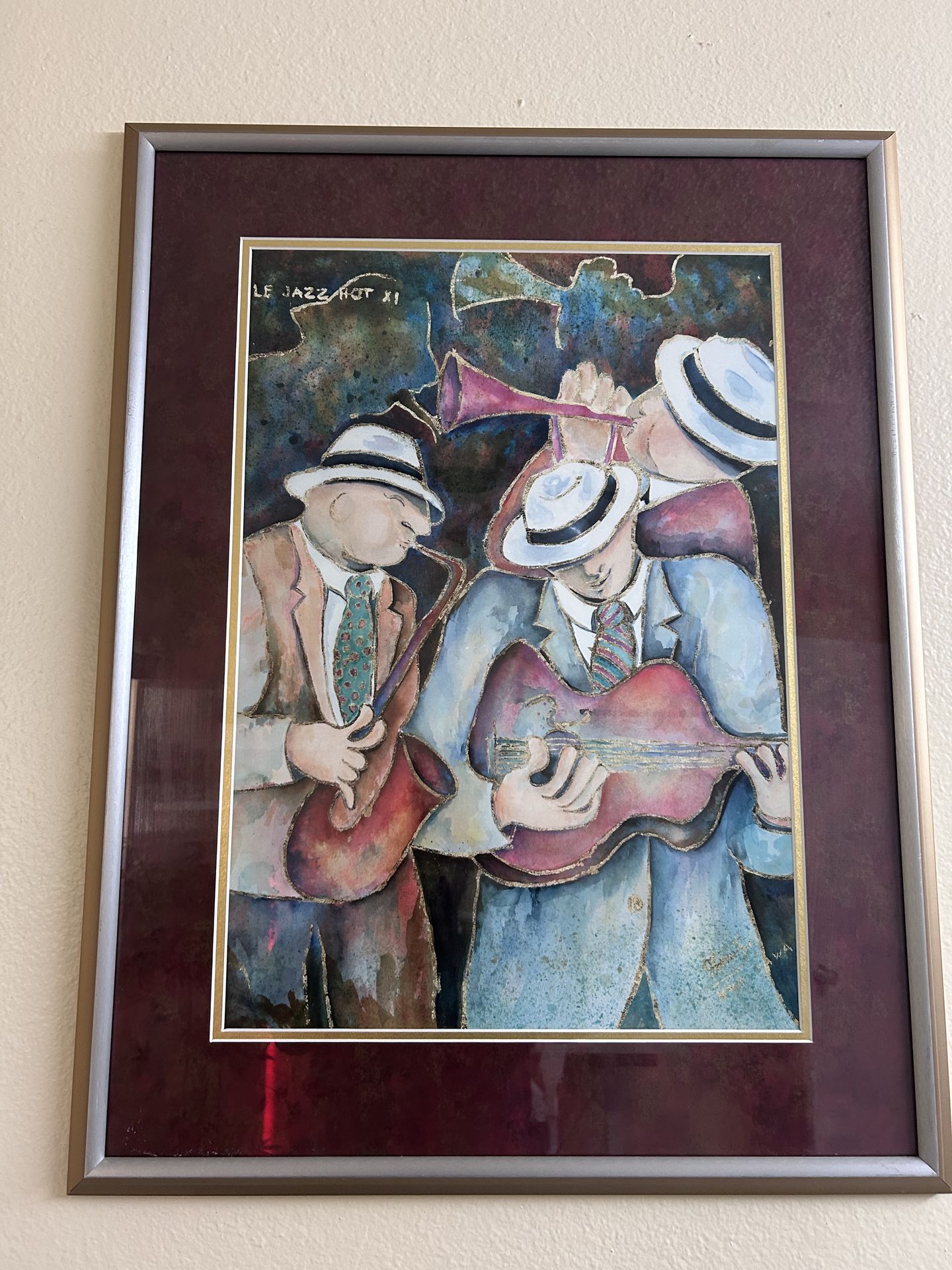 Vintage Jazz Wall Art