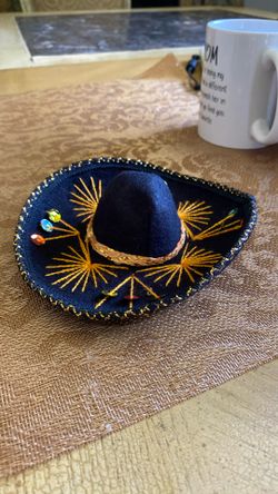 Small Decorated Mexico Hat