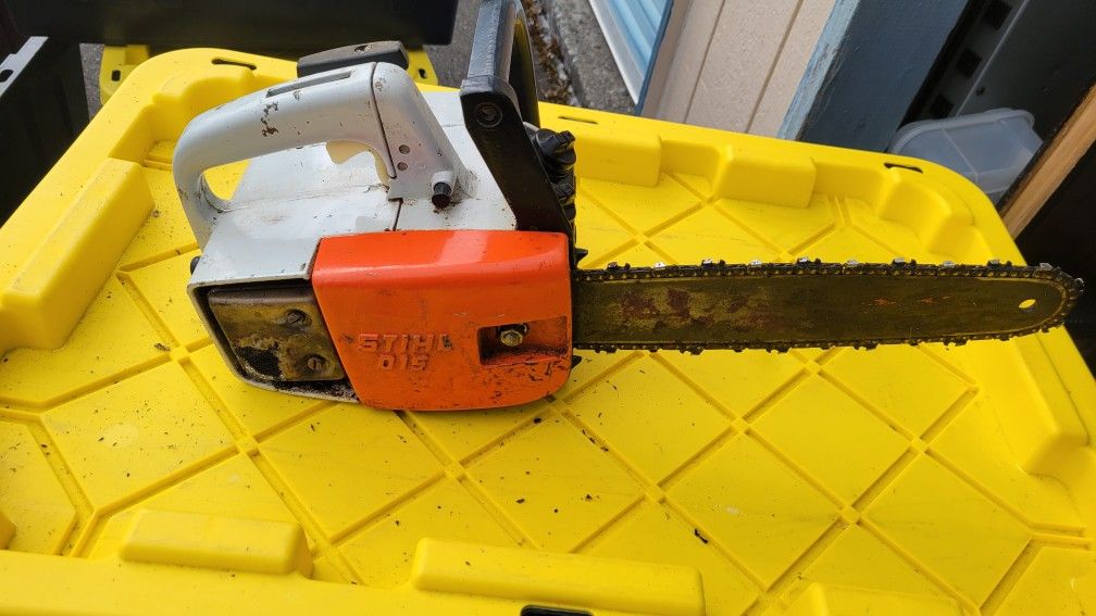 Collectible Stihl 015 Tophandle Climbing Saw
