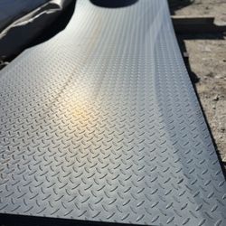 Diamond Steel Sheet | 4x10  | 1/8 Thickness | $155 Each