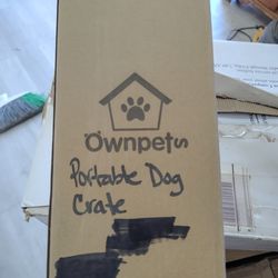 Portable dog or cat crate