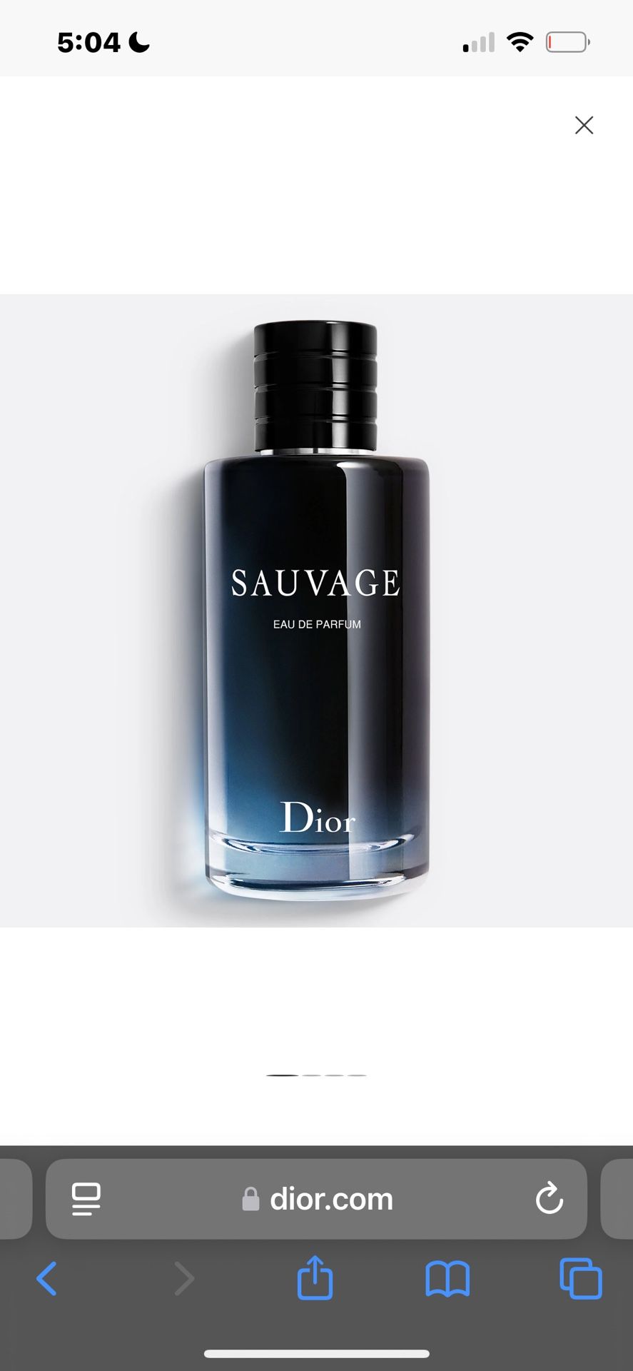 Dior Sauvage 60ml Fragrance