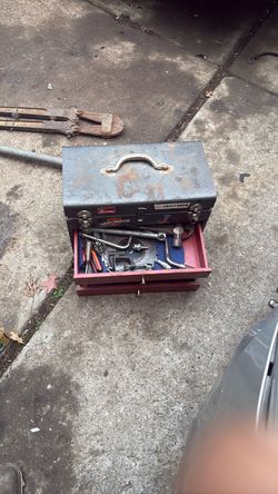Toolbox with tools
