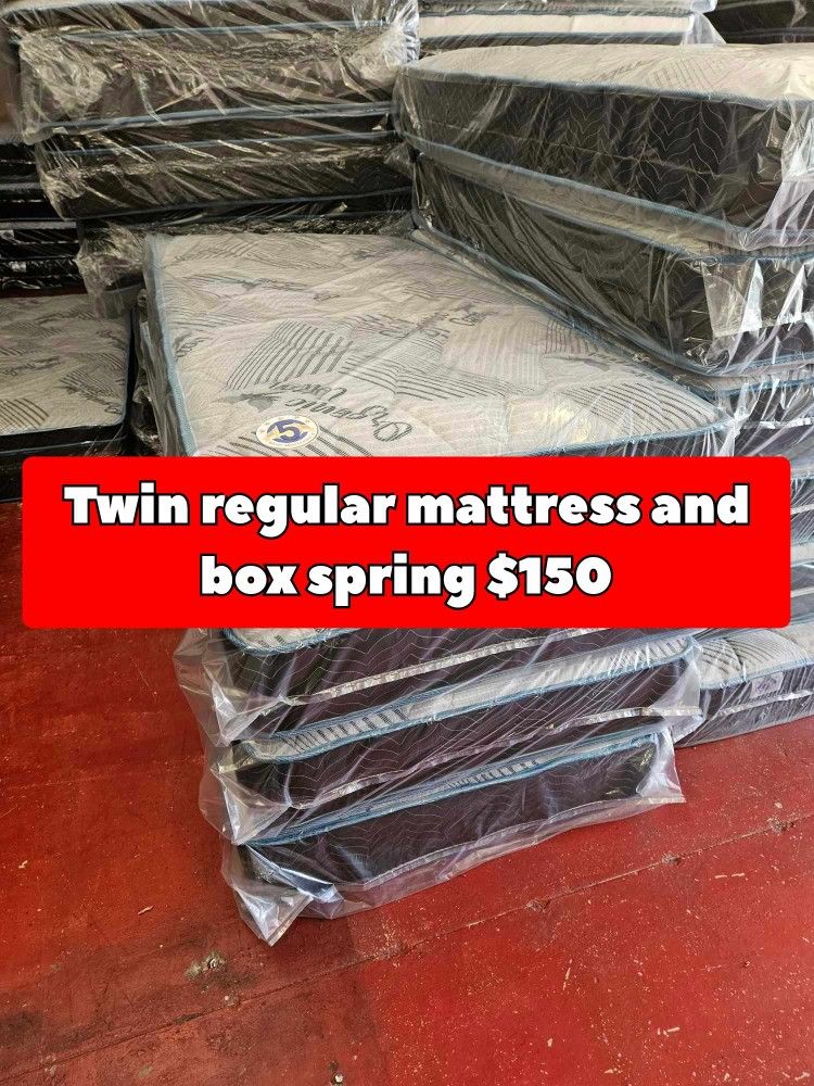 Mattress Set Sale Cash Only