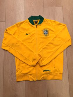 Nike Brazil Futbol Track Jacket Size L