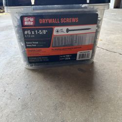 Drywall Screws #6 x 1-5/8”