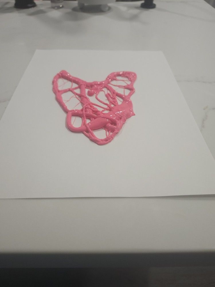 "Messy Love" Abstract Art Piece