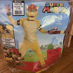 Bowser Costume Without Shell Size 7/8