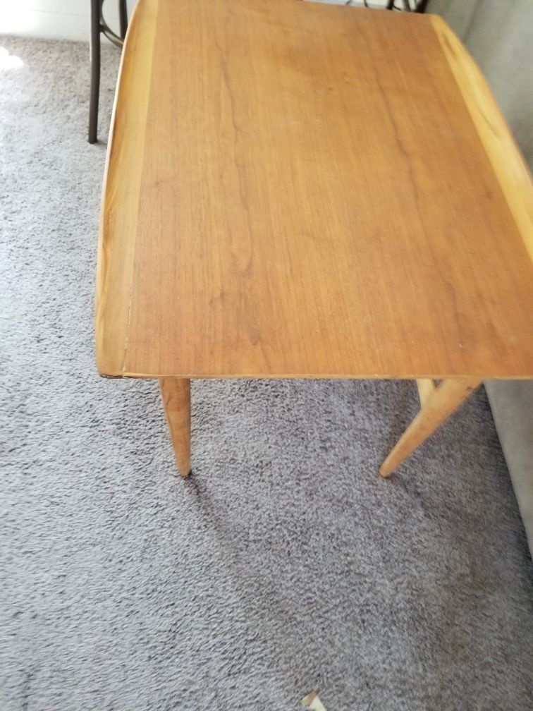 Mid century mod end table