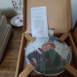 If I Love Lucy Collectible Plate. New