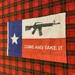 Brand New Come And Take It Banner Flag 