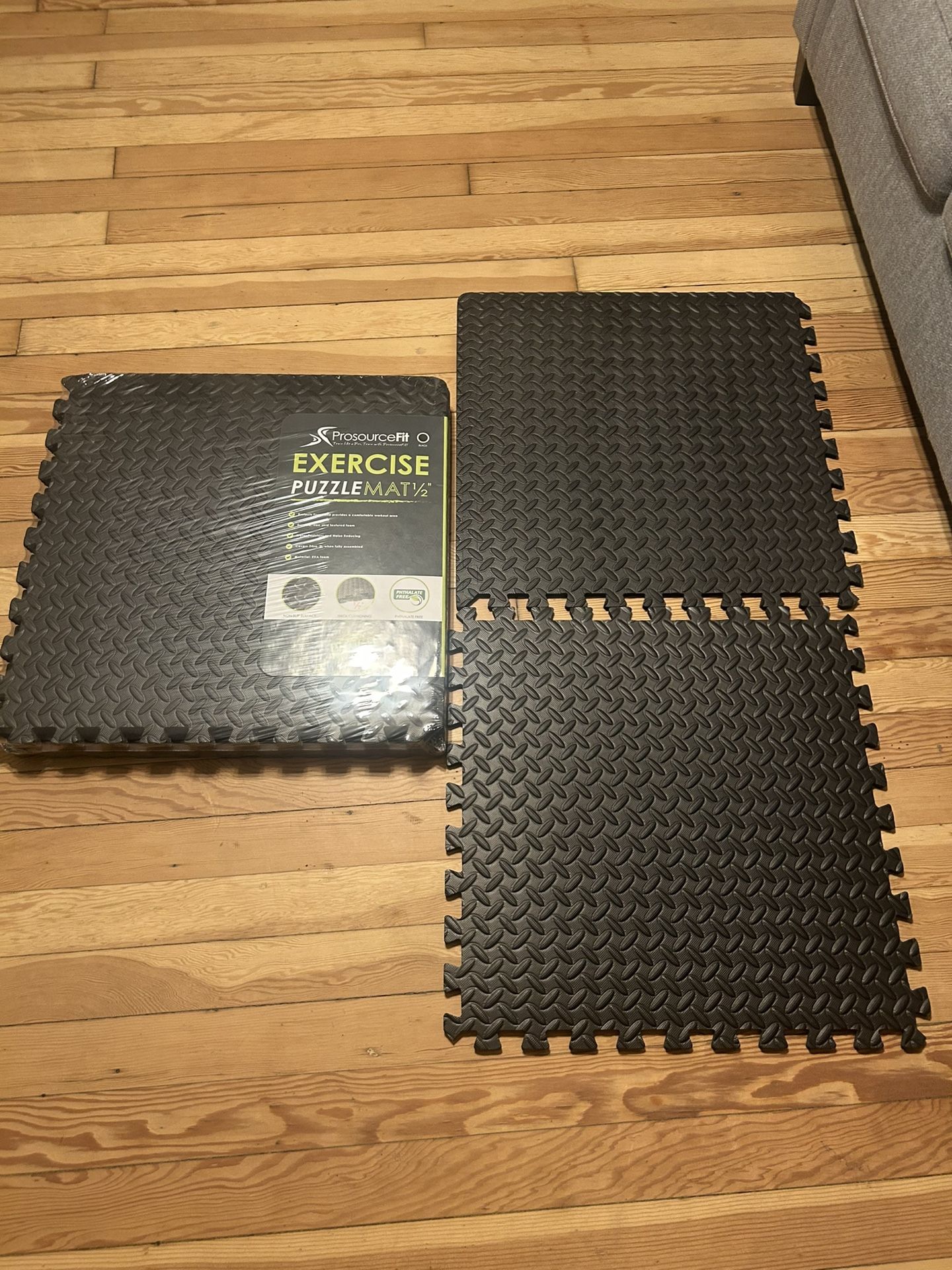 Exercise puzzle mats