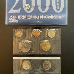 2000 US Mint Set In Original Government Packaging