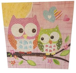 Large Owl Canvas Wall Art