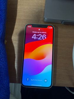 iPhone mini 12 unlocked currently has airtalk service