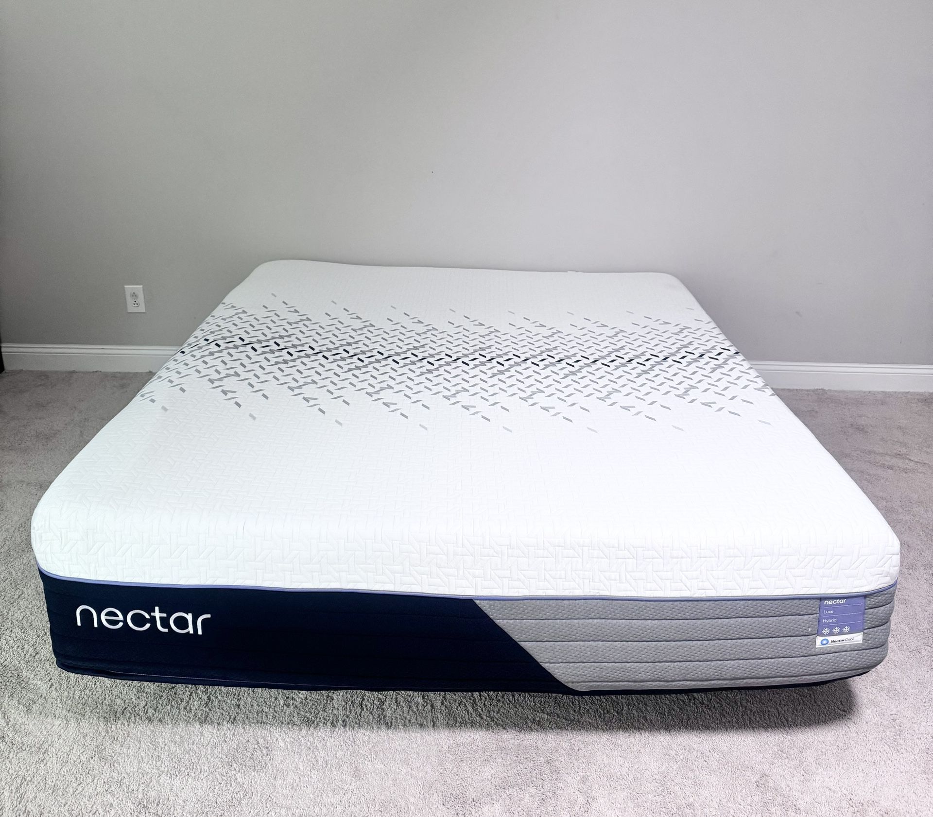 Nectar Luxe Hybrid California King Mattress – Excellent Condition + Free Delivery