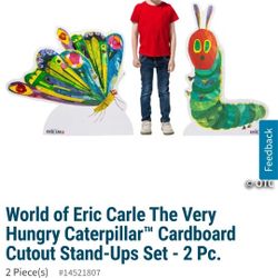 World of Eric Carle The Very Hungry Caterpillar™ Cardboard Cutout Stand-Ups Set - 2 Pc