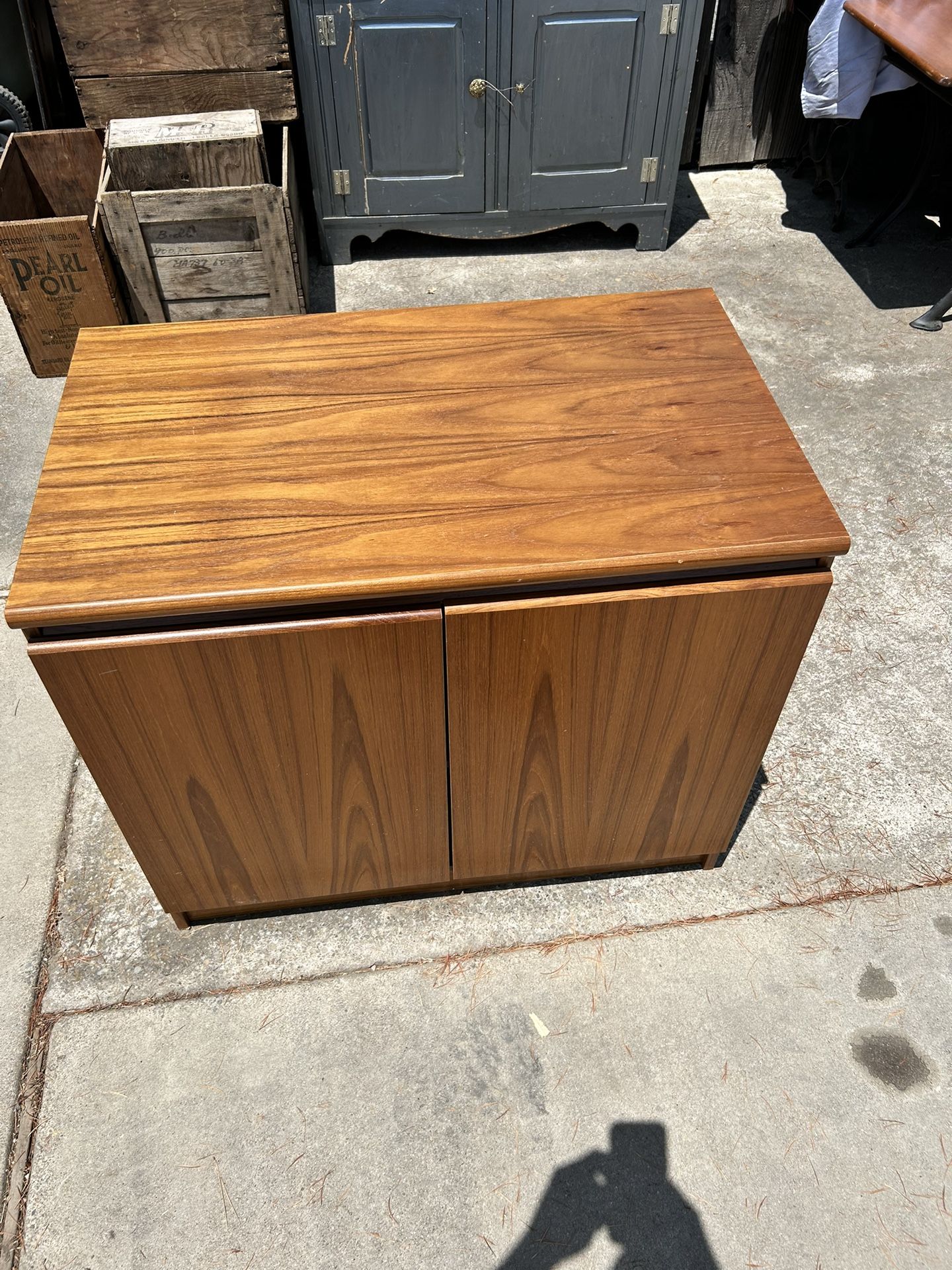 Small Cabinet With 2 Shelves