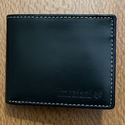Timberland Men’s Bifold Black Leather Passcase Wallet NP0695/08