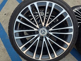 ORIGINAL 19" MERCEDES BENZ S550 Wheels & New Tires