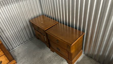 King bedroom set.