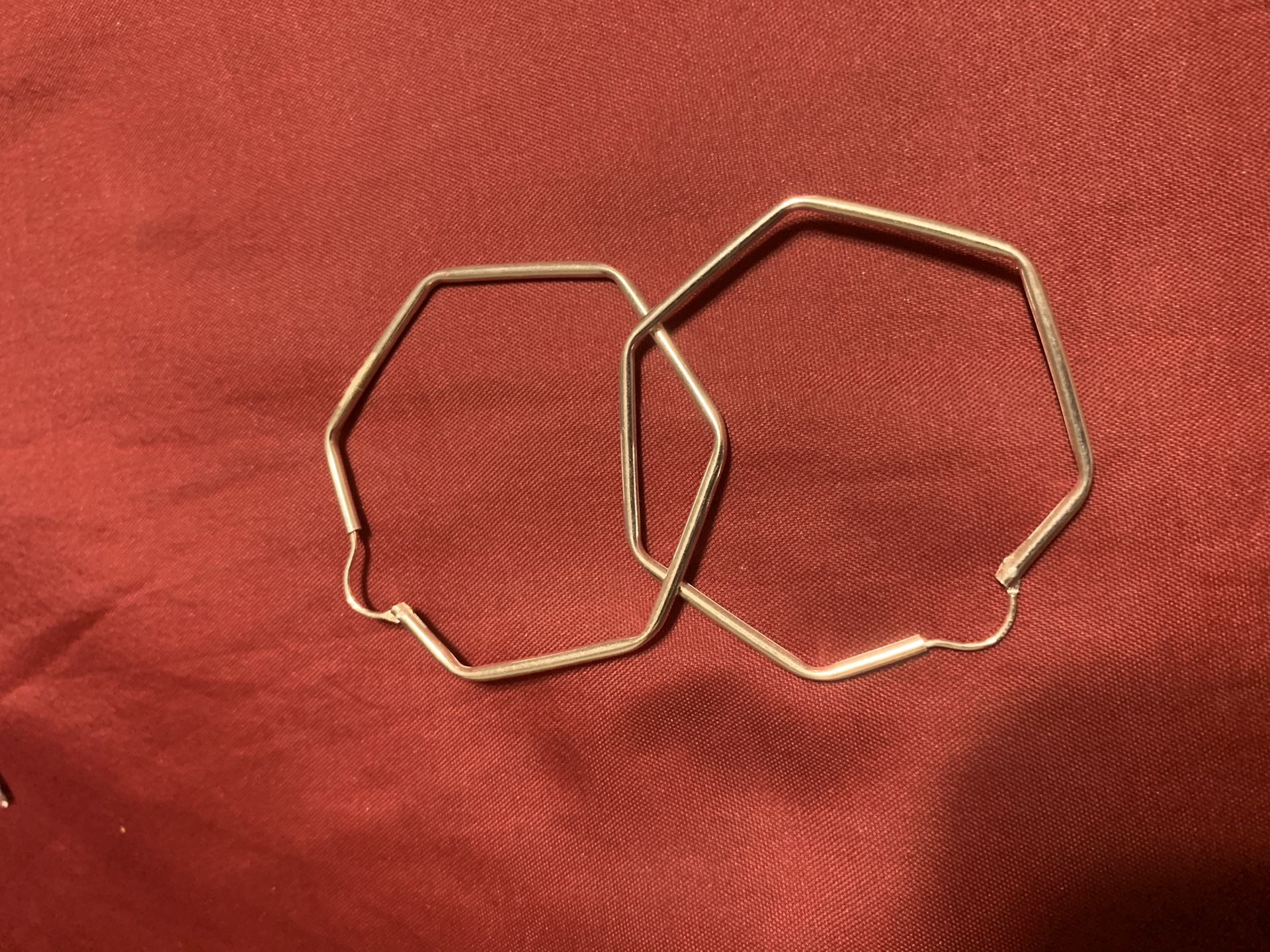 Arracadas de plata