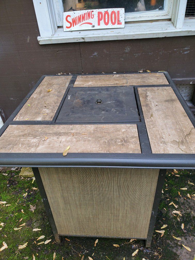 Outside Fire Pit Table