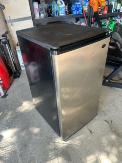 Sanyo Stainless Steel Mini Fridge