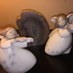 Lladro 👼 Angels $75/Both Angels