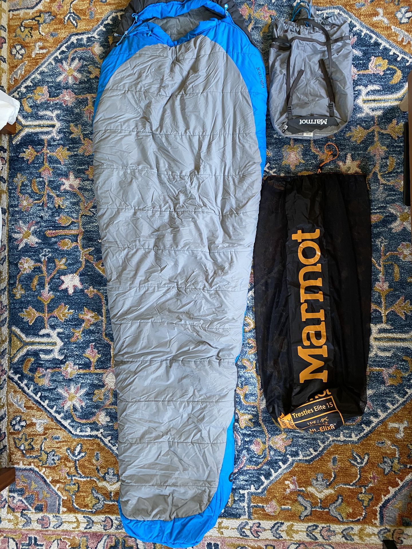 Marmot Trestles Elite 15 Sleeping Bag — Men’s Long
