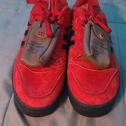 Deadpool Adidas Men's Shoes Size 11.5 (NEW NO BOX)