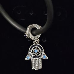 Hamsa Charm 925 Silver