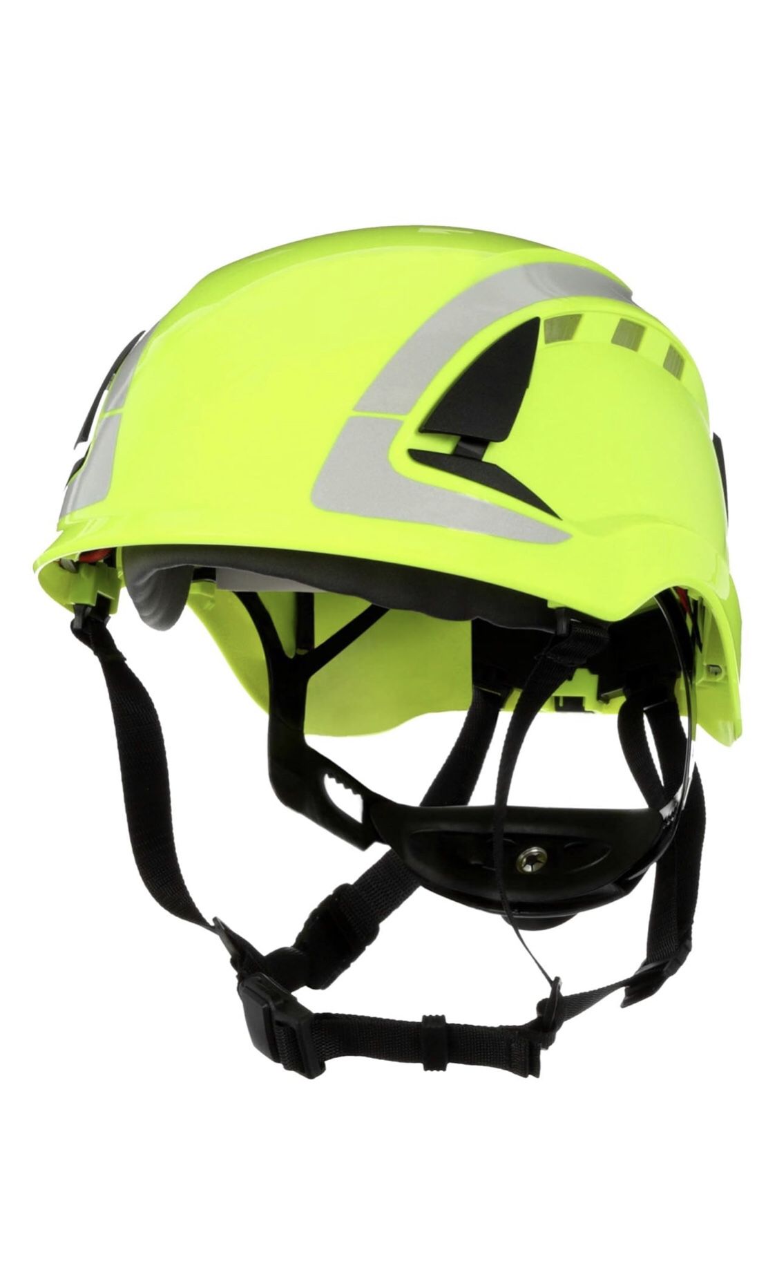 New SecureFit Vented HVGreen Suspension Safety Helmet