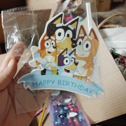 Bluey Cake Topper