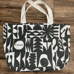 Vuori Canvas Printed Tote Bag
