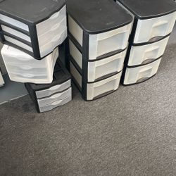 (5) Storage Bins 